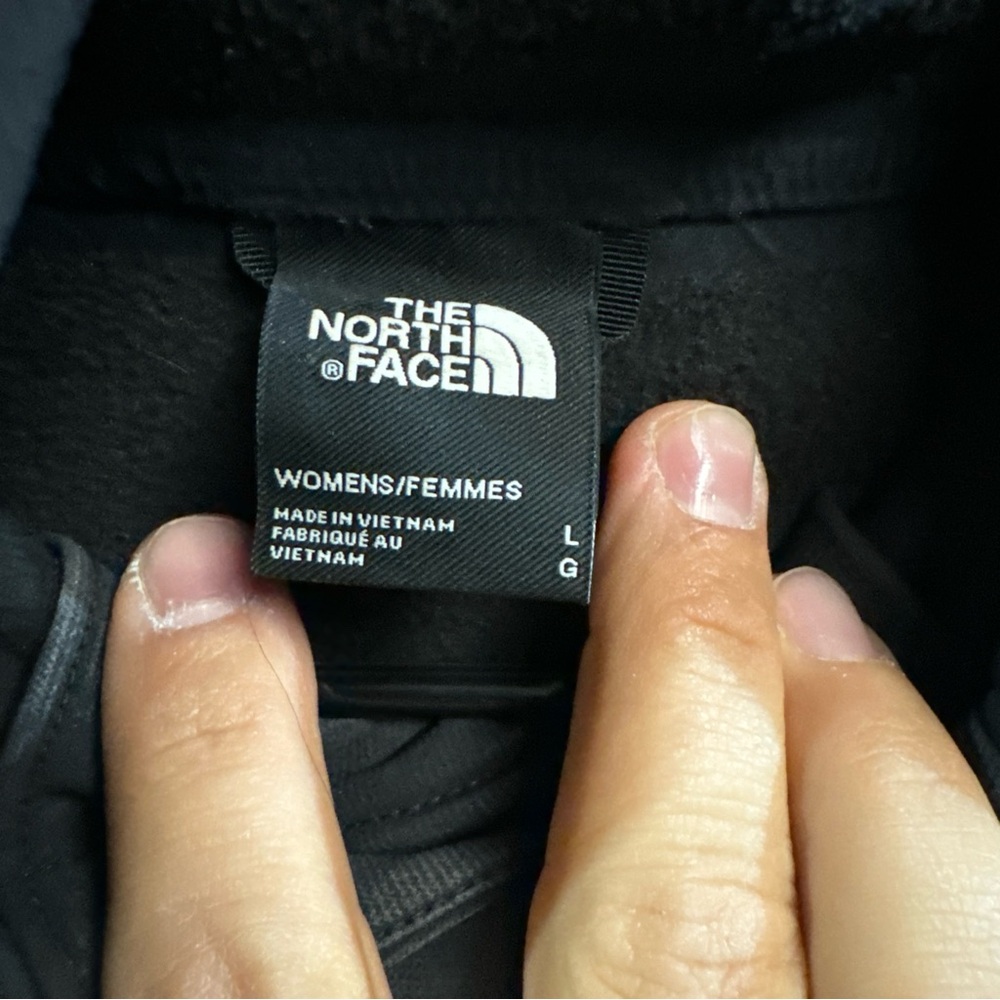 The North Face Women’s Size Large Rain Hoodie Black Jacket - Picture 3 of 10